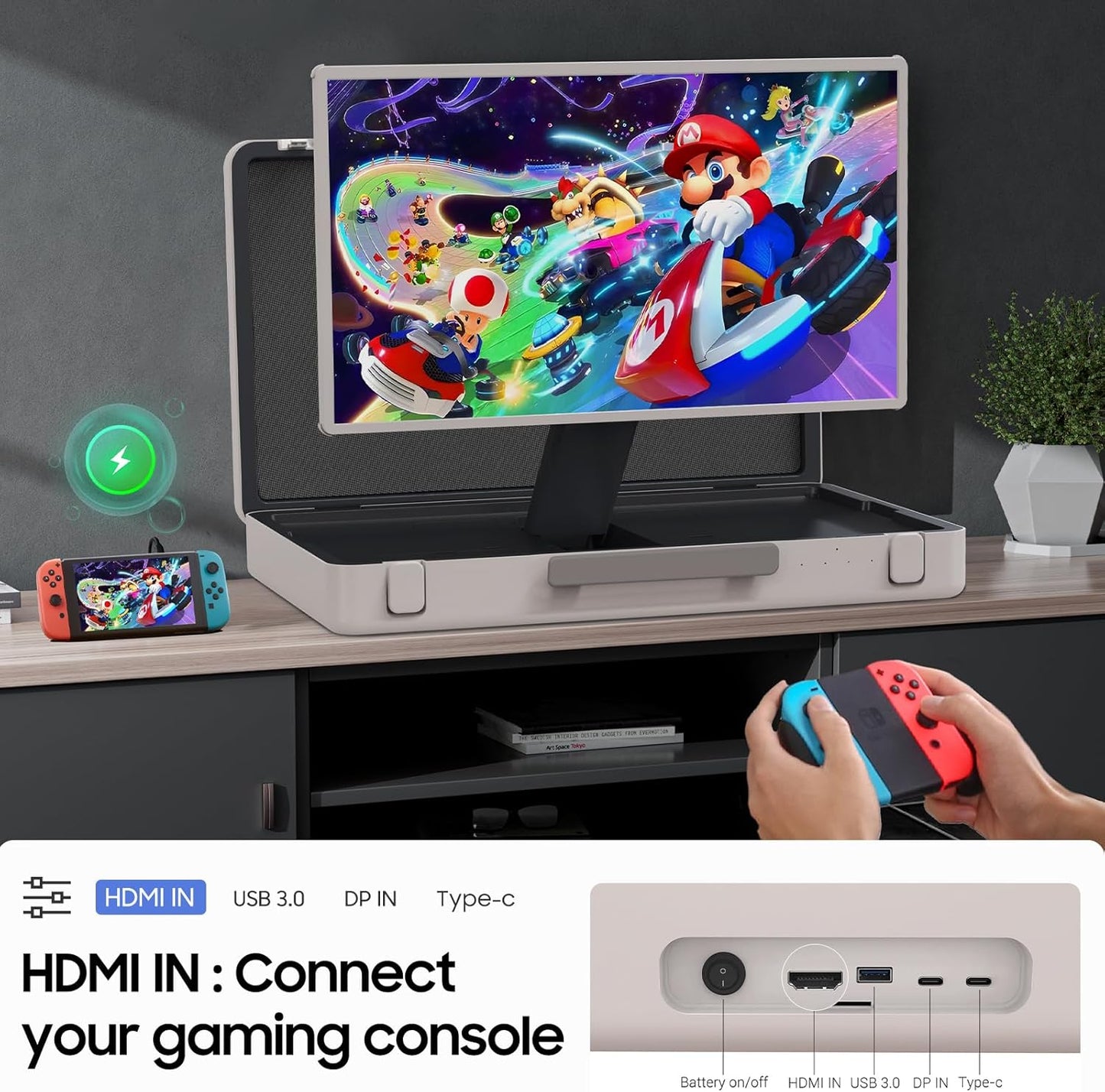 💝Last Day For Clearance✨27-inch Smart Touchscreen Portable TV