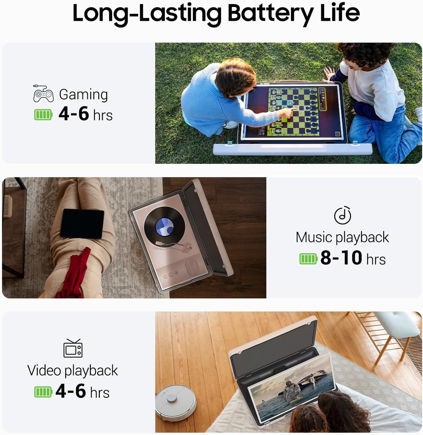 💝Last Day For Clearance✨27-inch Smart Touchscreen Portable TV