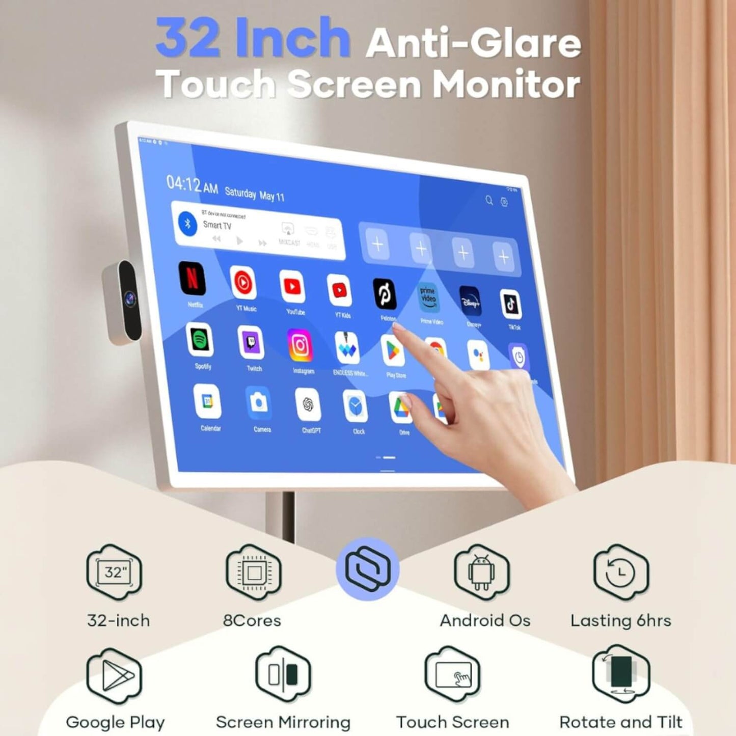 🔥Last Day For Clearance🔥4K Portable TV